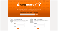 Desktop Screenshot of conmarca.com