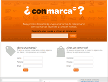 Tablet Screenshot of conmarca.com